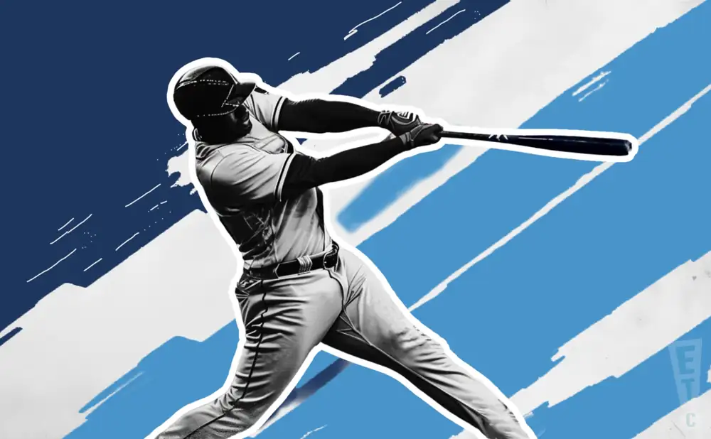 a bluefield ridge runners baseball player midswing