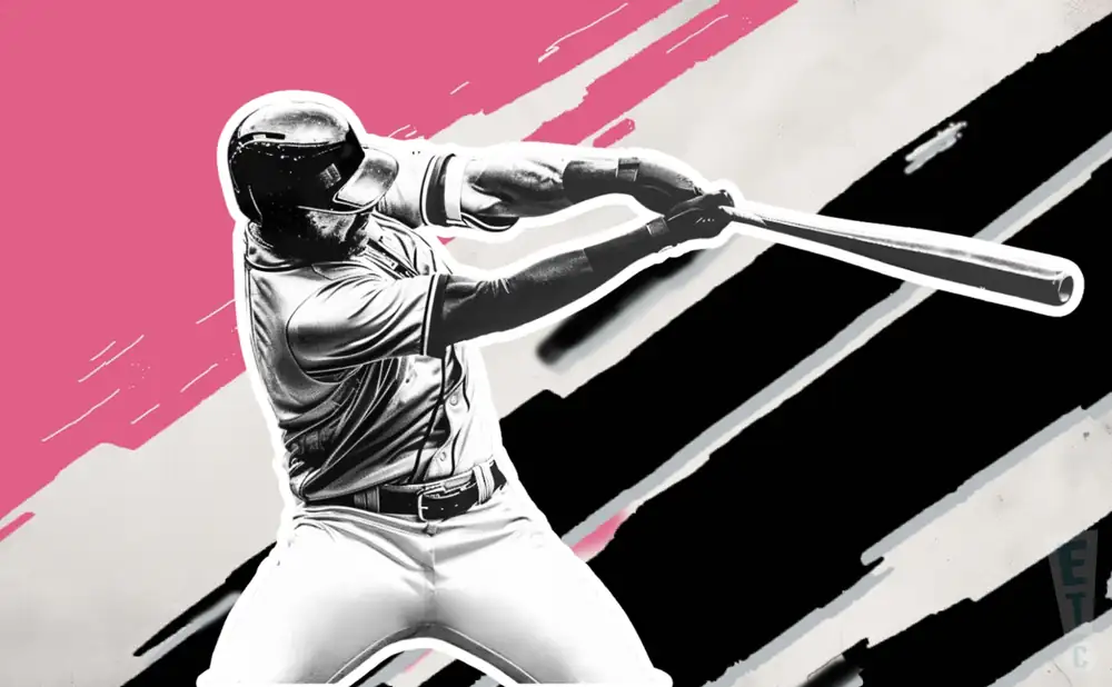 a florence flamingos baseball player midswing