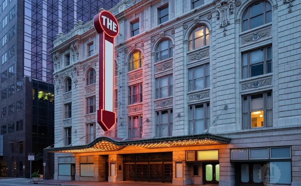 The historic theater 