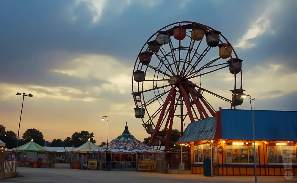 a professional promo picture of the jefferson county fair park - wi