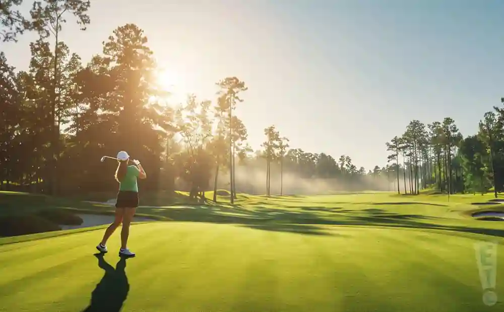 an exterior picture of the the club at indian creek golf course during the day 