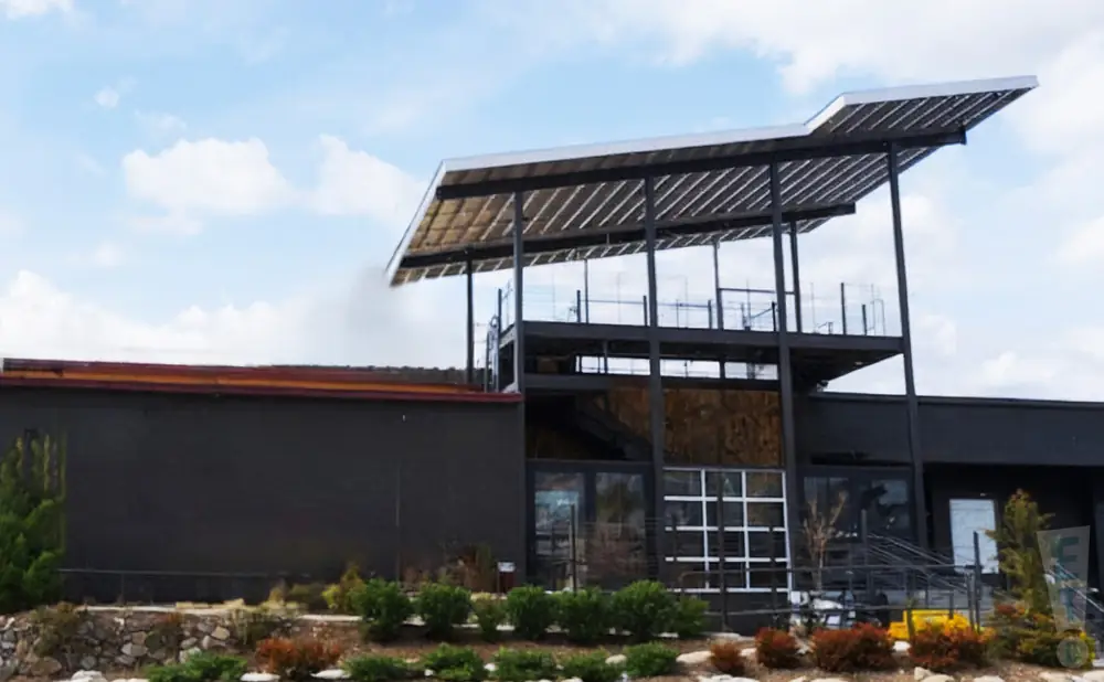 an exterior promotional venue photograph of the meadow at highland brewing company