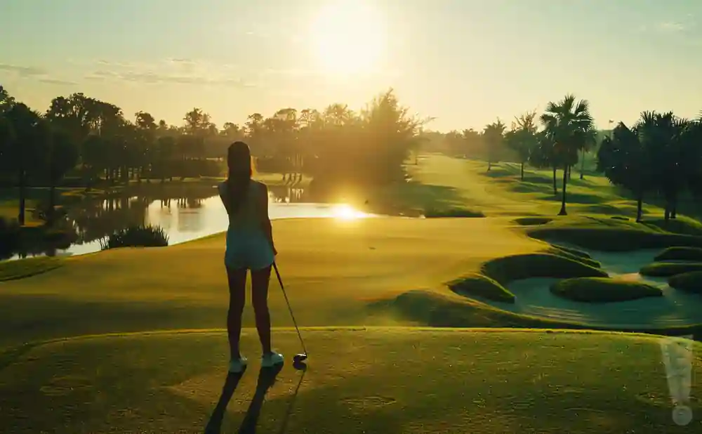 an exterior picture of the tpc four seasons golf course during the day