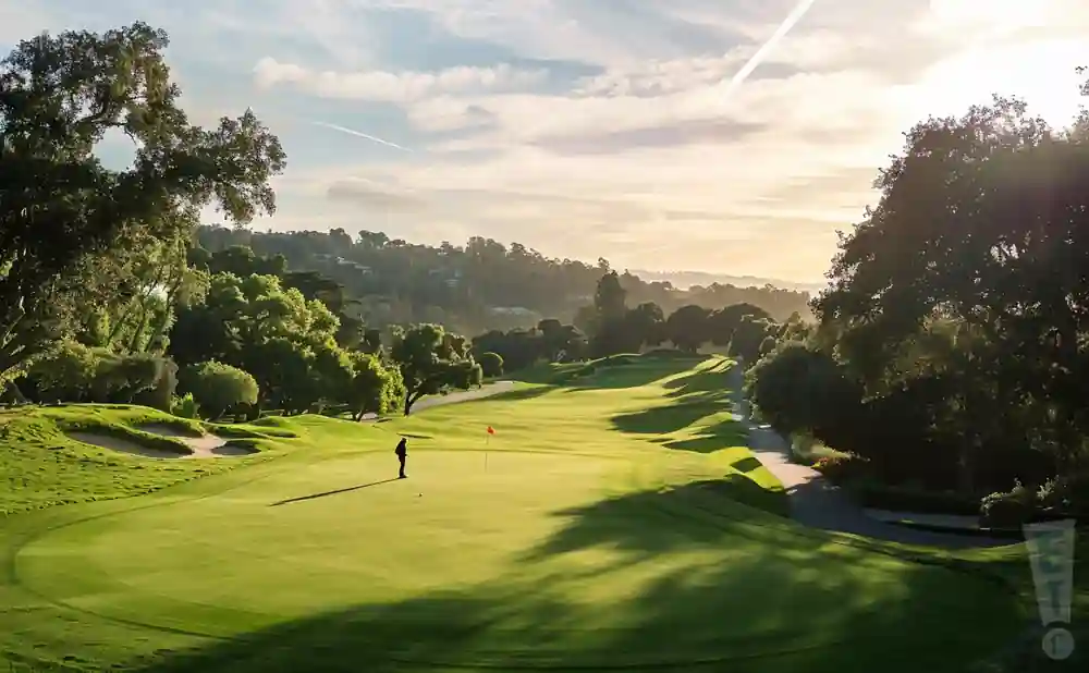 an exterior picture of the tpc twin cities golf course during the day