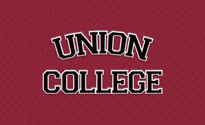 Union College text on a textured maroon background.