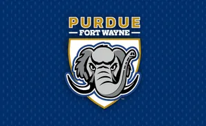 Purdue Fort Wayne Mastodons logo, featuring a stylized elephant head.