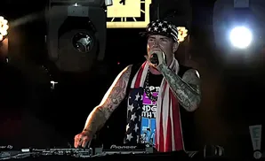 vanilla ice performing live on stage