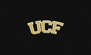 UCF logo on a black textured background.