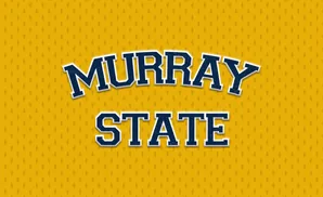 Murray State text on a yellow textured background.