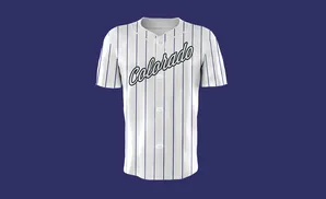 Baseball jersey with 
