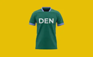 Green t-shirt with 