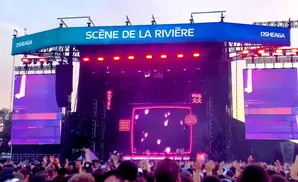 Osheaga stage with 