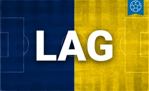 an la galaxy soccer player dribling 