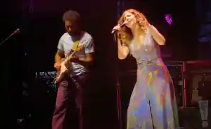 a picture of lake street dive performing on stage in new haven connecticut