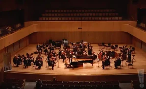fort worth symphony orchestra performing at the van cliburn concert hall in fort worth texas