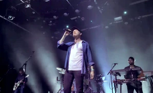 matt maeson performing on stage at the irving plaza in new york city