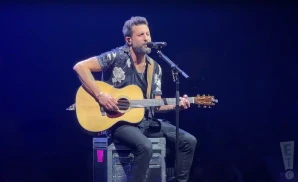 old dominion playing the guitar on while sitting