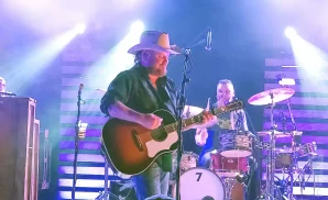 the country music band randy rogers performing at john t floore country store