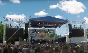boise music festival's stage at expo idaho.