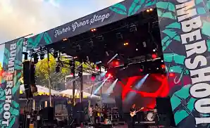 the stage at bumbershoot festival 2019, day 2.