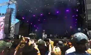 the stage at kilby block party festival 2023.