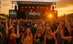 Generic Concert Event with Confetti