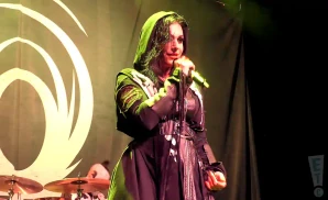 lacuna coil performing at the summit in denver colorado