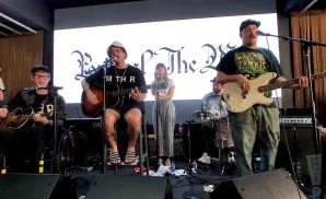 portugal the man performing on stage at the fremont in chicago illinois