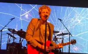 5 seconds of summer performing on stage at the arizona federal theatre in phoenix arizona