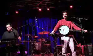 yoke lore performing at the empire chinese kitchen in portland, maine.