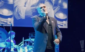 a live performance of morrissey at amphithéâtre 3000 in lyon france