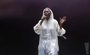 santigold live at west hollywood park in los angeles california