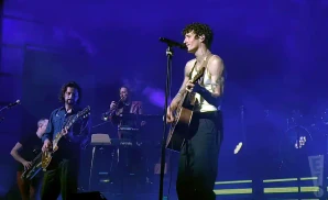 the revivalists performing soulfight on stage at the anthem in washinton dc