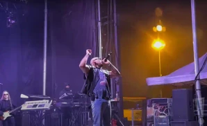 flo rida performing on stage at the riverside county date festival in indio california