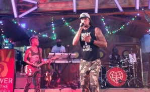 michael franti & spearhead performing at seacrets bar & grill