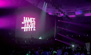 james hype djing at bc place in vancouver british columbia canada