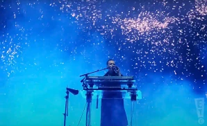 rufus du sol performing at the arena vfg in mexico city mexico