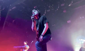 the midnight performing on stage at the brooklyn steel in brooklyn new york