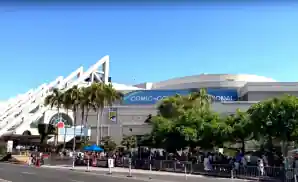 the exterior of san diego comic-con 2023.