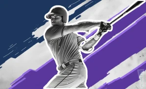 a fort myers mighty mussels baseball player midswing