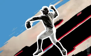 a rocket city trash pandas baseball player pitching the ball