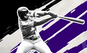 a colorado rockies baseball player midswing