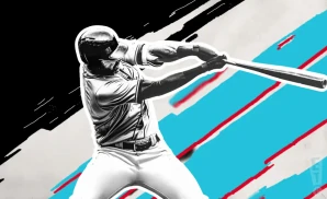 a miami marlins baseball player midswing