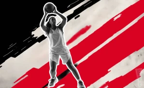 a las vegas aces wnba basketball player about to shoot the ball towards the basket