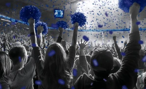 a crowd of jackson state tigers fans cheering for their football team