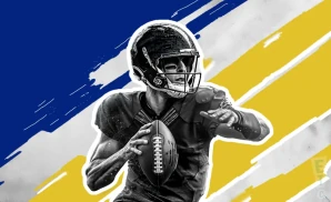 a memphis showboats football player runs with the ball