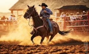 image of ultimate bull fighting   rodeo