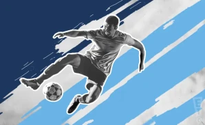 a vancouver whitecaps fc soccer player kicking the ball down field