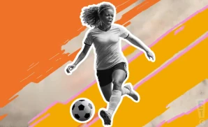 a carolina ascent fc soccer player kicking the ball down field