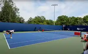 tennis match at national bank open at sobeys stadium in toronto, ontario, canada.